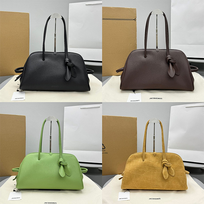 jacquemus le turismo leather shoulder bag